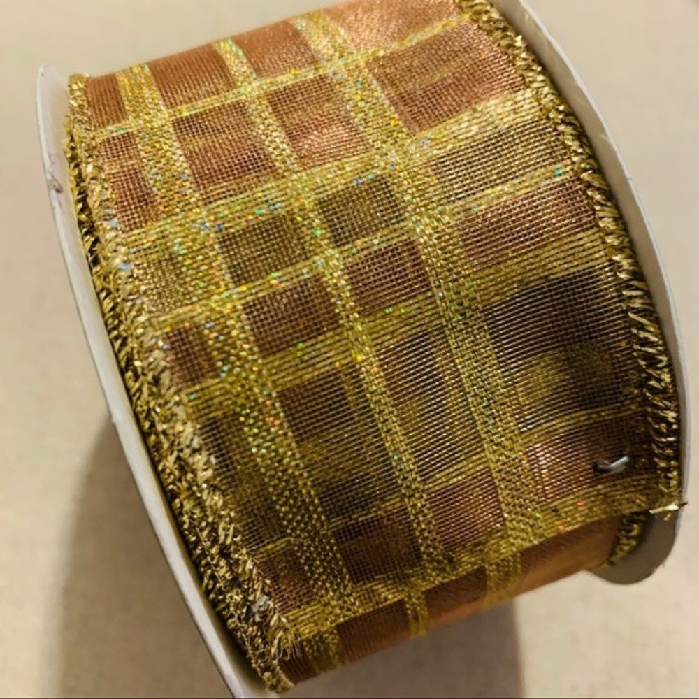 Trim A Tree | Ribbon | Blushing Glow Plaid